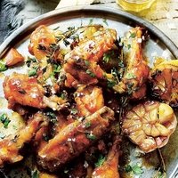 Chicken Wings with Lemon and Honey Dressing