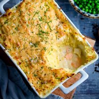 Fish Pie with Cheesy Mash