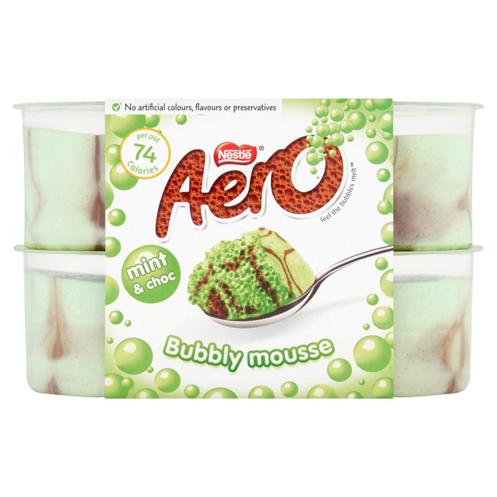 Aero Peppermint Mousse 232g