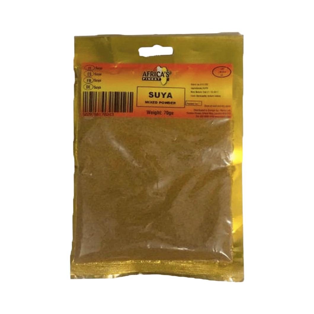 Africas Finest Suya Mixed Powder 70g