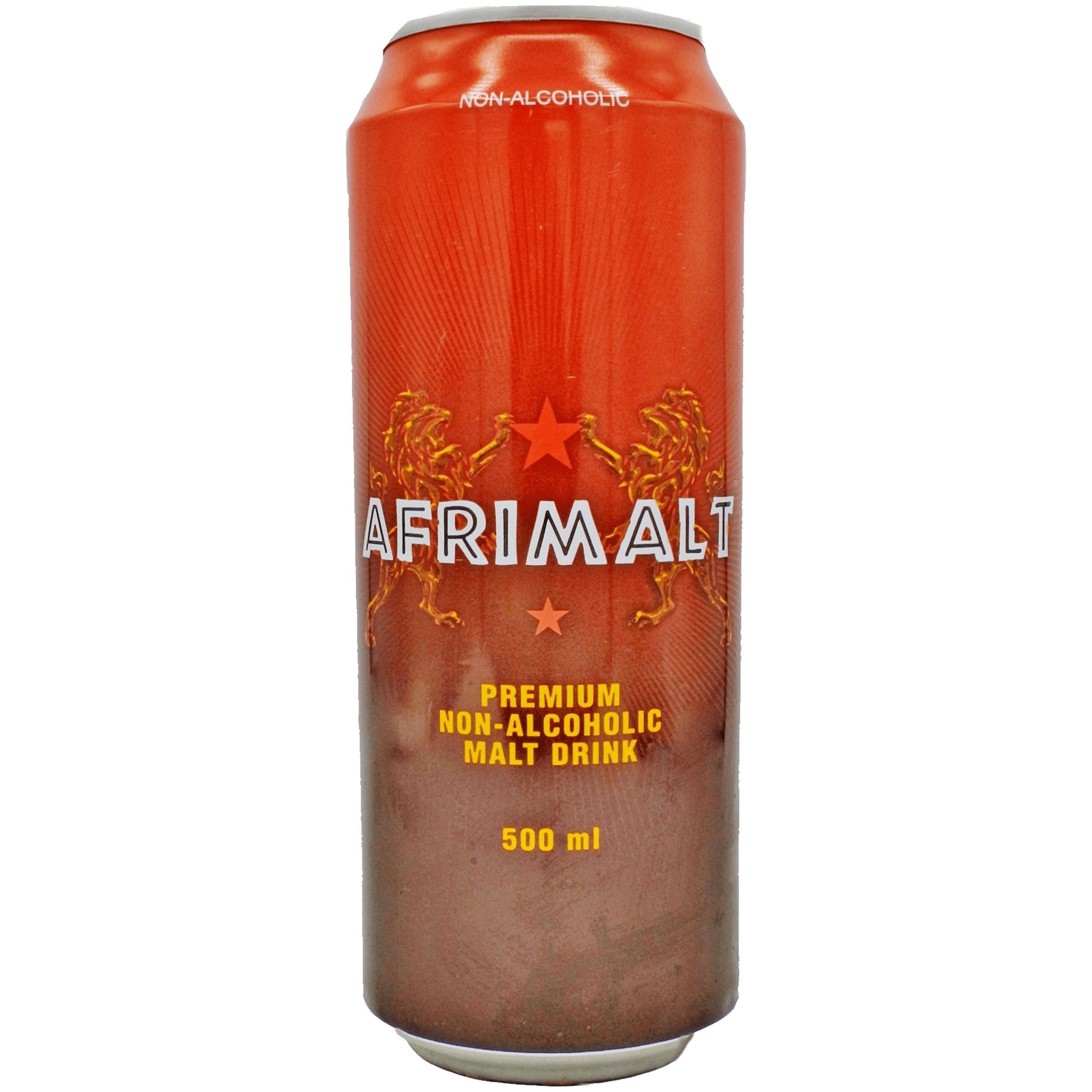 Afrimalt Premium Non Alcoholic Malt Drink 500ml Same Day Grocery