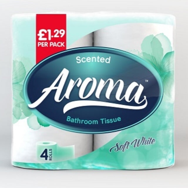 Aroma Scented Bathroom Tissue Soft White 4 Rolls