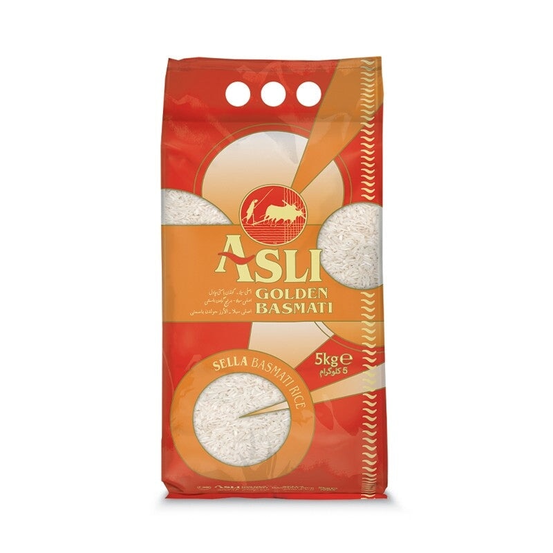 Asli Golden Sella Basmati Rice 5kg