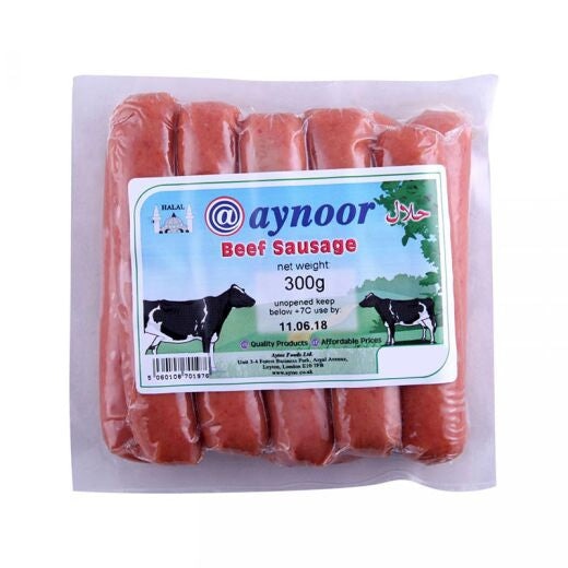 Aynoor Beef Sausage 300g