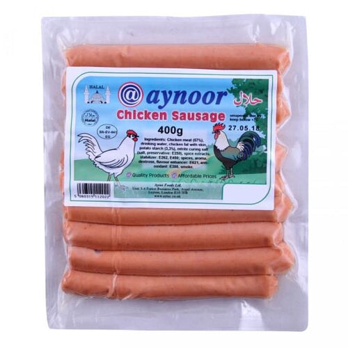 Aynoor Chicken Sausage 400g