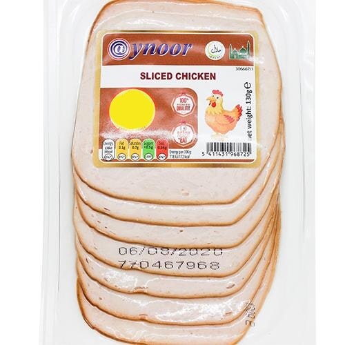 Aynoor Sliced Chicken 130g