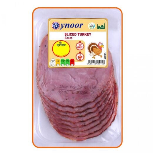 Aynoor Sliced Turkey Roast 130g