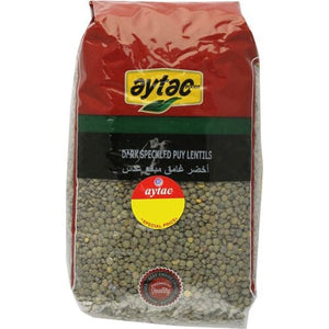 Aytac Dark Speckled Puy Lentils 1kg