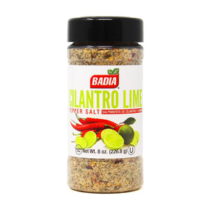 Badia Cilantro Lime Pepper Salt 8oz