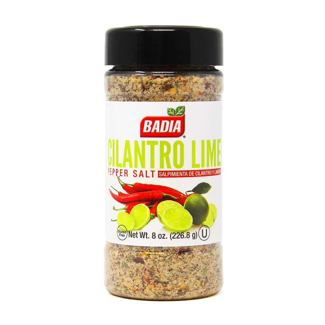 Badia Cilantro Lime Pepper Salt 8oz