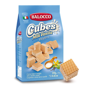 Balocco - Wafers Cubes - Milk Vanilla 250g