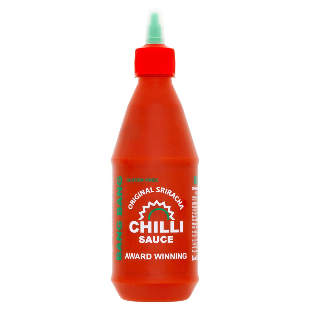 Bang Bang Original Sriracha Gluten Free Extra Hot Chilli Sauce 435ml