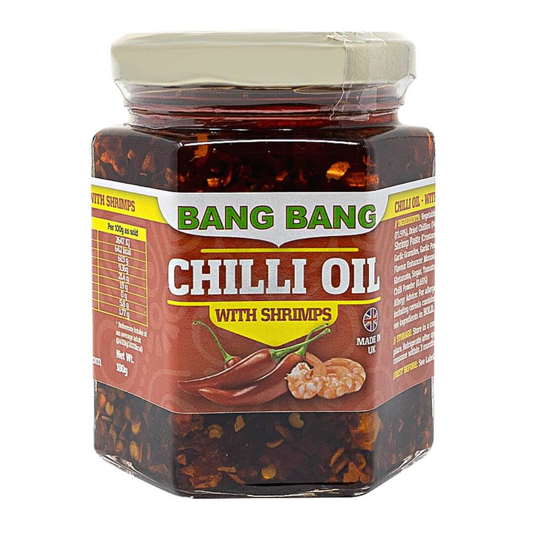 BangBang Chilli Oil With Shrimps 180g