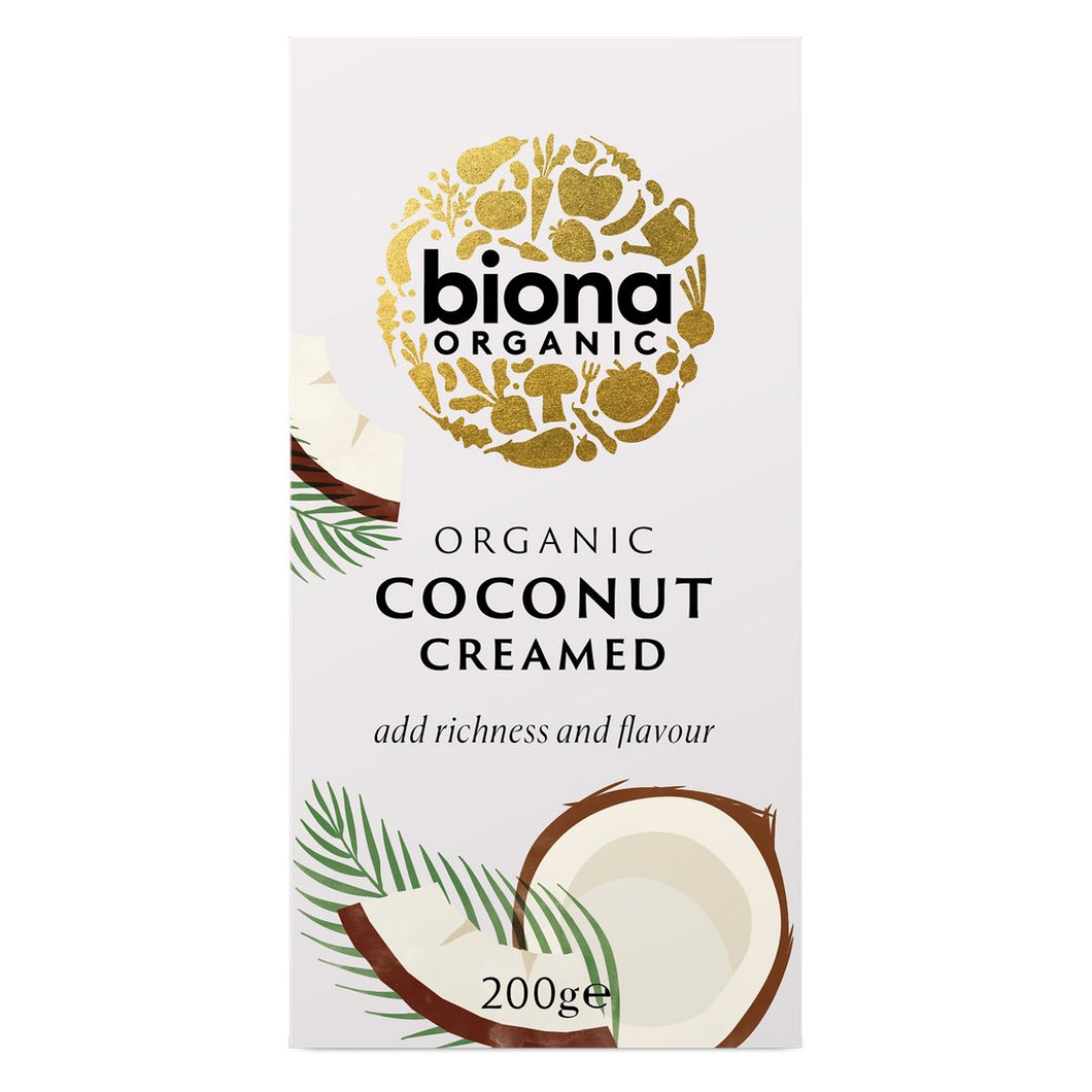 Biona Organic Coconut Creamed And Richness and Flavour 200ml