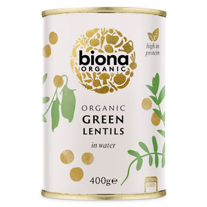 Biona Organic Green Lentils 400g