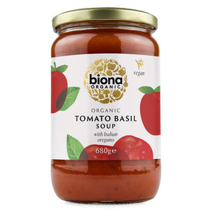 Biona Organic Tomato Basil Soup 680g