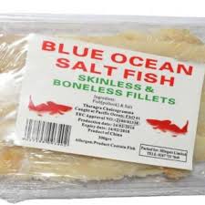 Blue Ocean Salt Fish Skinless & Bonless Fillets 400g (2 pack)