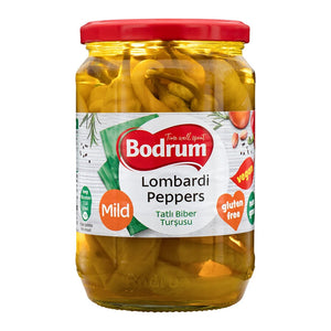 Bodrum Mild Lombardi Peppers 610g