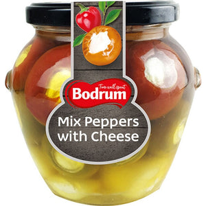 Bodrum Mixed Peppers with Cheese 530g