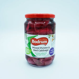 Bodrum Mixed Pickles and Red Cabbage 680g