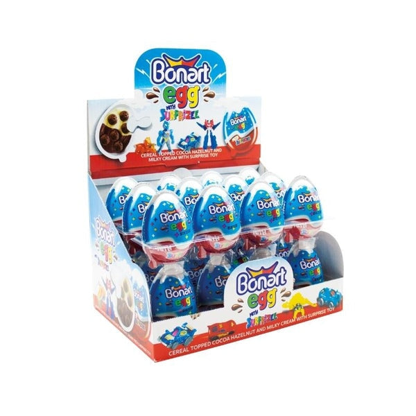 Bonart Boys Chocolate Egg With Toy 25g