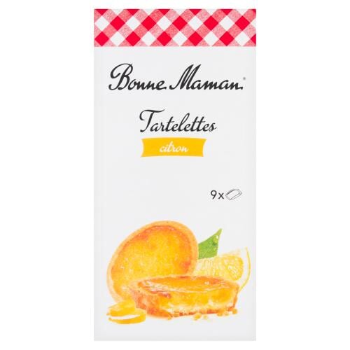 Bonne Maman Tartelettes Citron Lemon Tartlets 125g