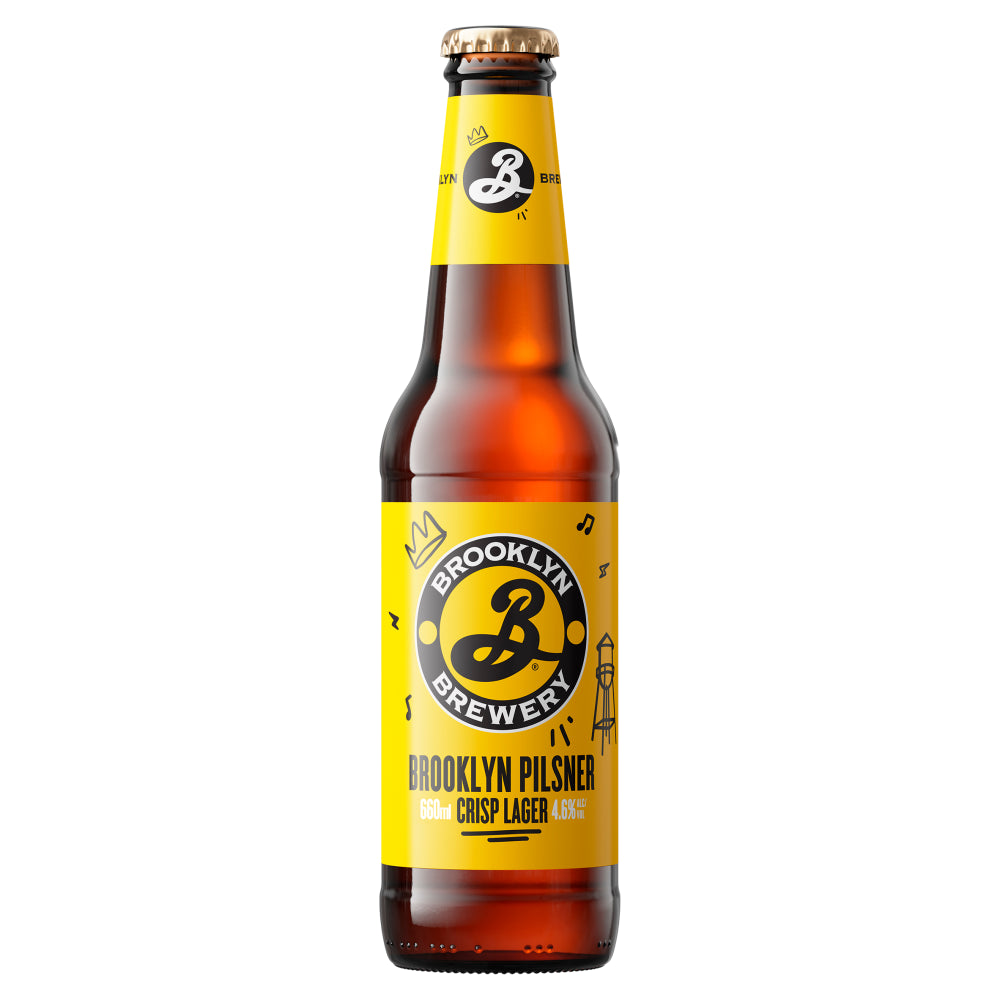 Brooklyn Pilsner Crisp Lager Beer 660ml