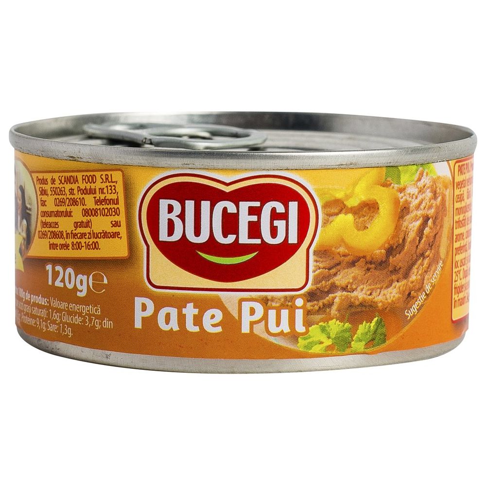 Bucegi Chicken Liver Pate 120g