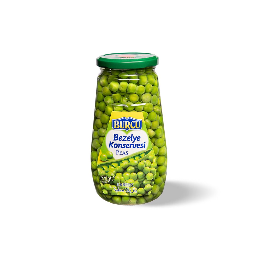 Burcu Green Peas 570g