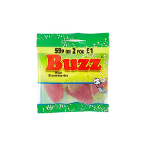 Buzz Sweet Wild Strawberries 65g