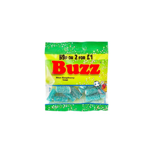 Buzz Sweets Blue Raspberry Logs 2 x 65g