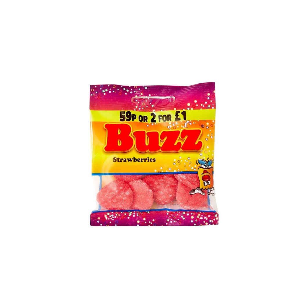 Buzz Sweets Strawberries 65g