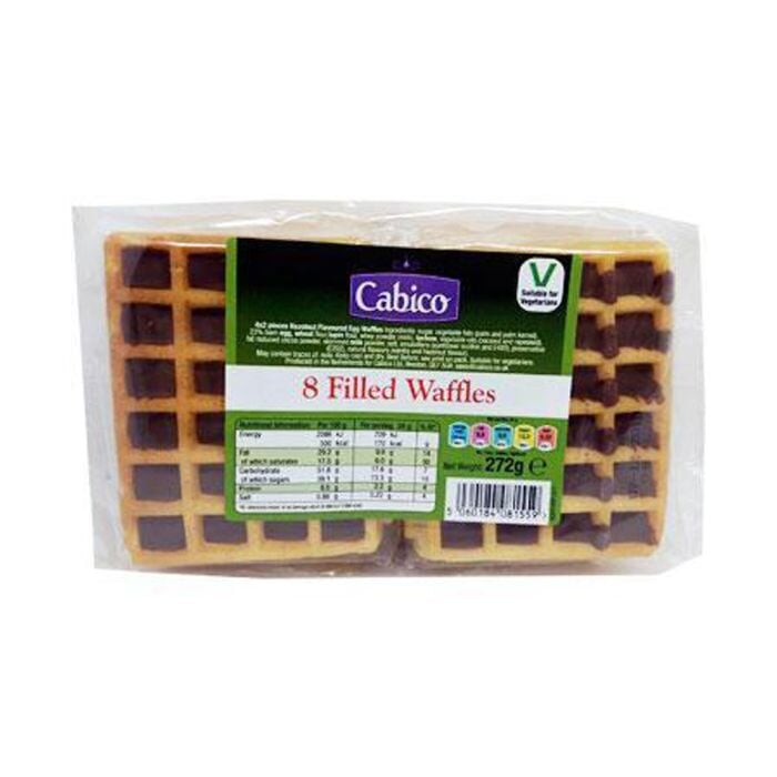 Cabico 8 Filled Waffles - 272g