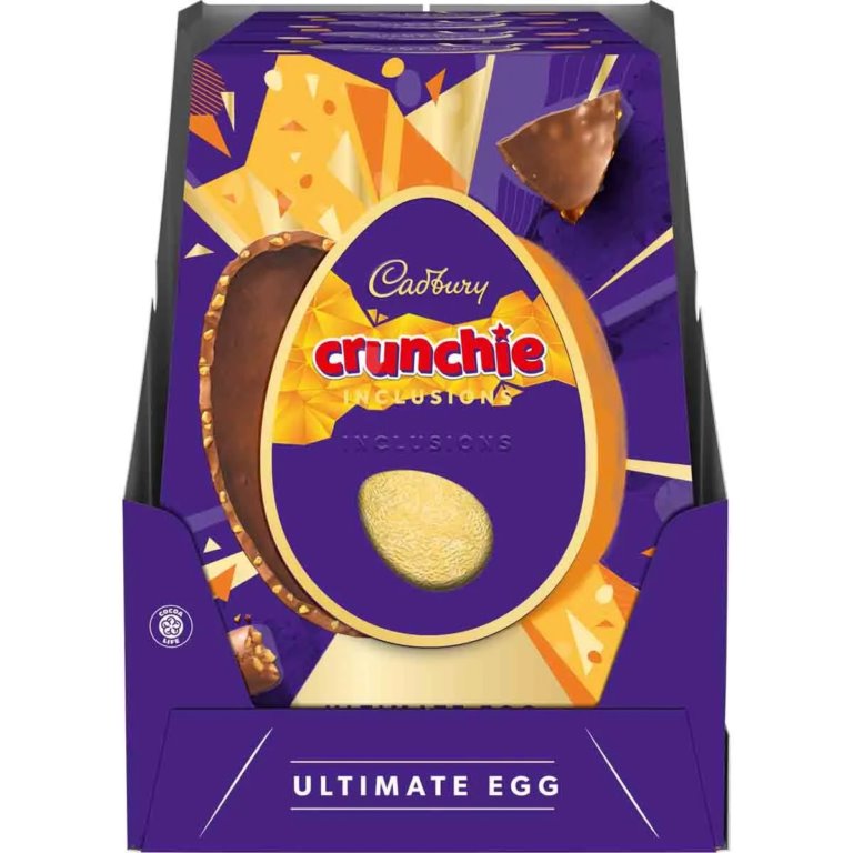Cadbury Crunchie Inclusions Ultimate Egg 396g