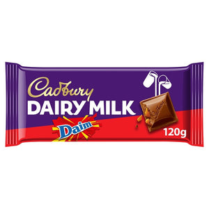 Cadbury Dairy Milk Daim 120g
