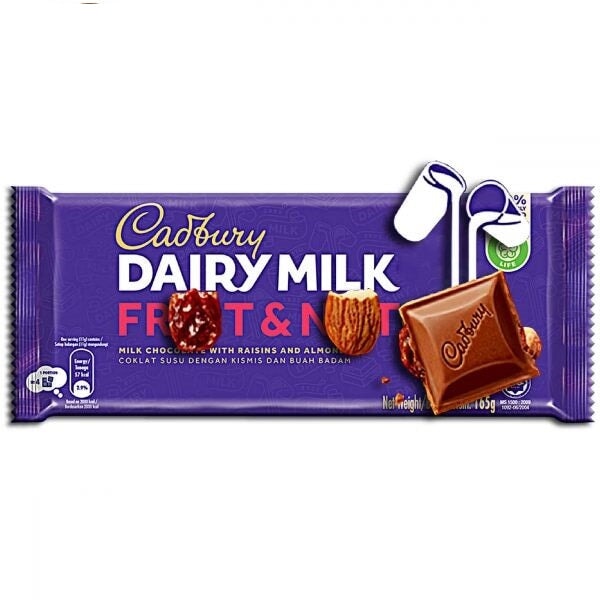 Cadbury Dairy Milk Fruit & Nut 160g