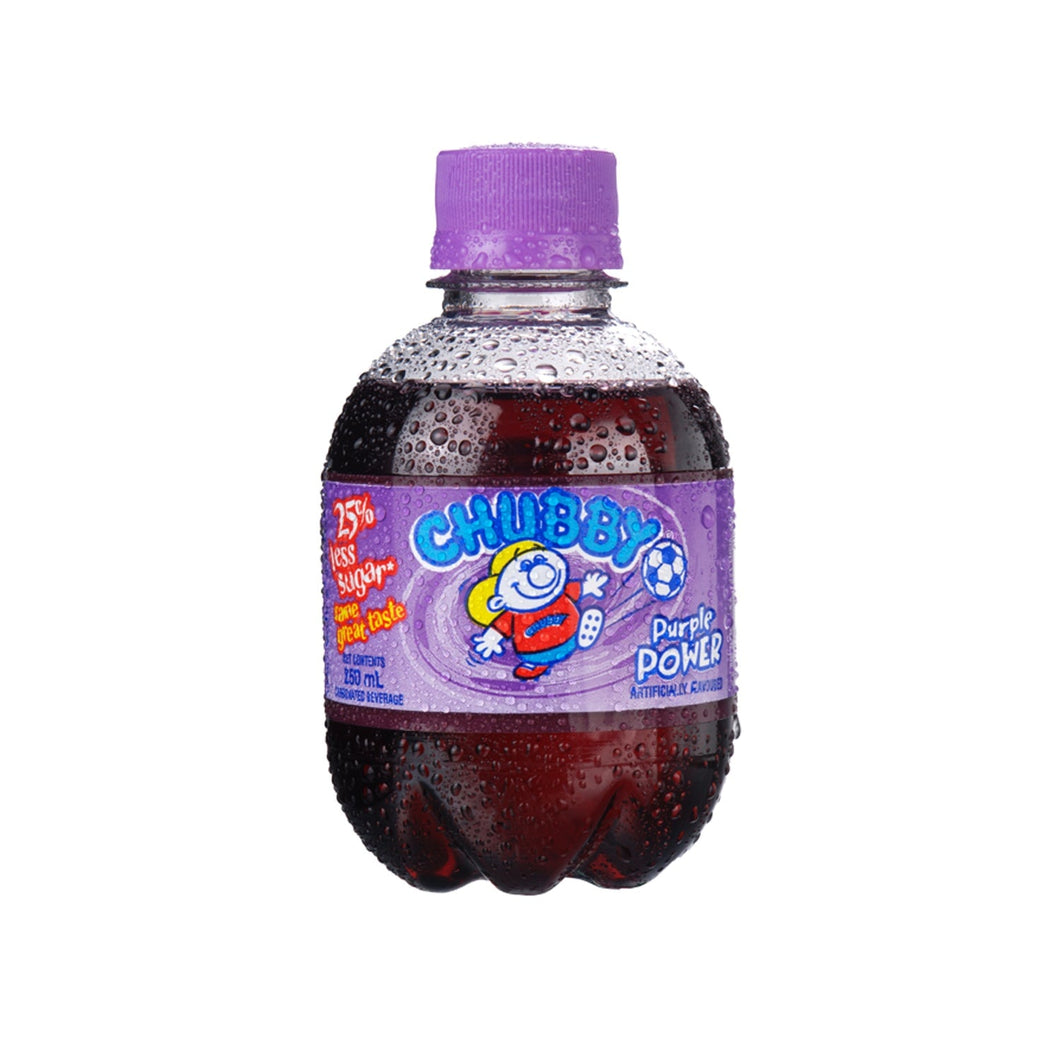 Chubby Grape Blast Soda 250ml