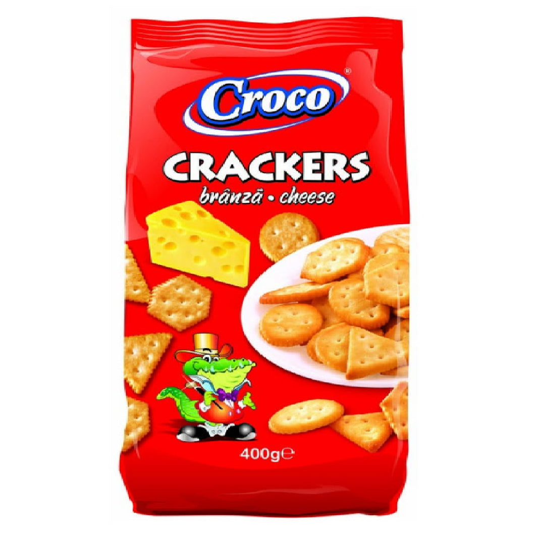 Croco Crackers Cheese 400g