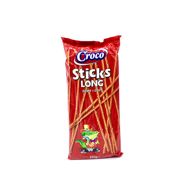 Croco Sticks Long Salted 250g