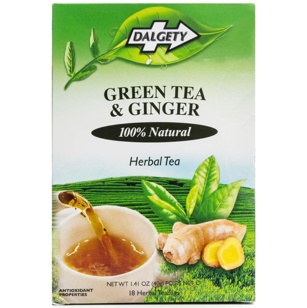 Dalgety Green Tea & Ginger 18 Teabags