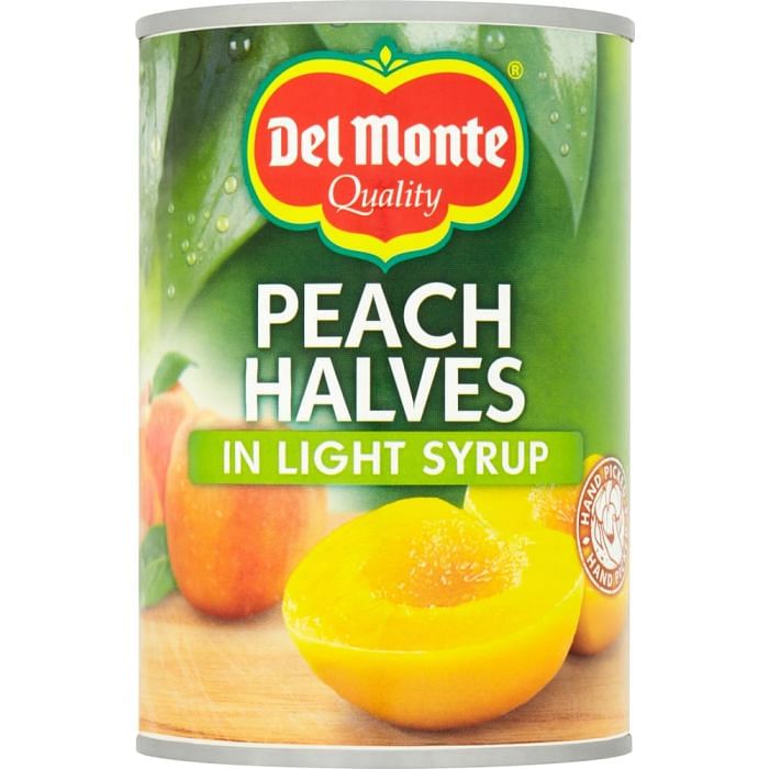 Del Monte Peach Halves in Light Syrup 420g