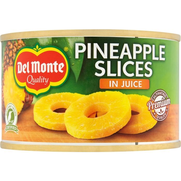 Del Monte Pineapple Slices in Juice 220g
