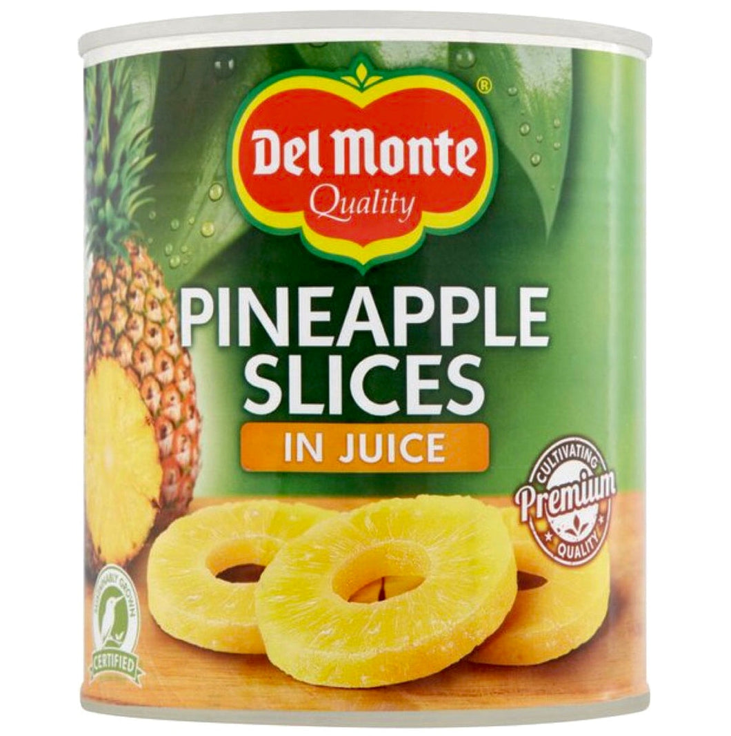 Del Monte Pineapple Slices In Juice 820g