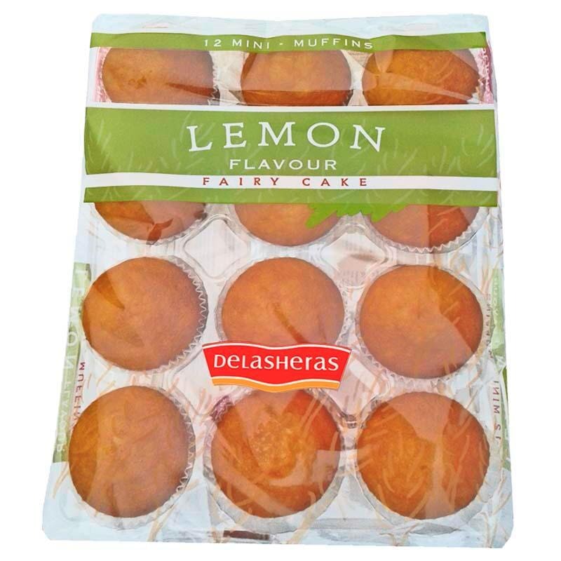 Delasheras 12 Fairy Cakes Lemon