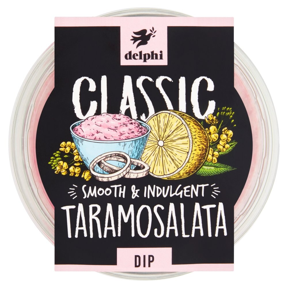 Delphi Taramosalata Dip Smooth And Indulgent 170g