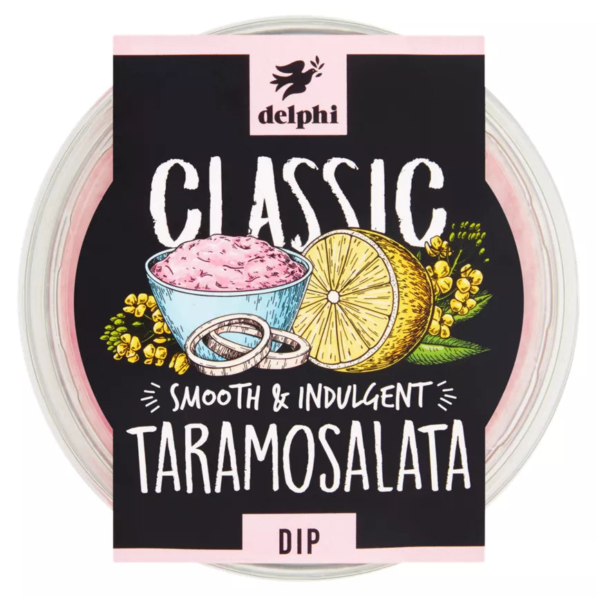 Delphi Taramosalata Dip Smooth And Indulgent 430g
