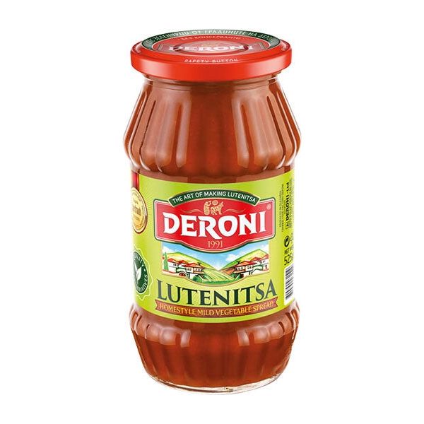 Deroni Lutenitsa Mild Vegetable Spread 525g