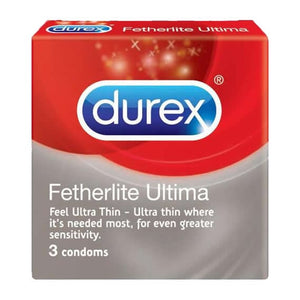 Durex Condoms Featherlite Ultra 3 Pack