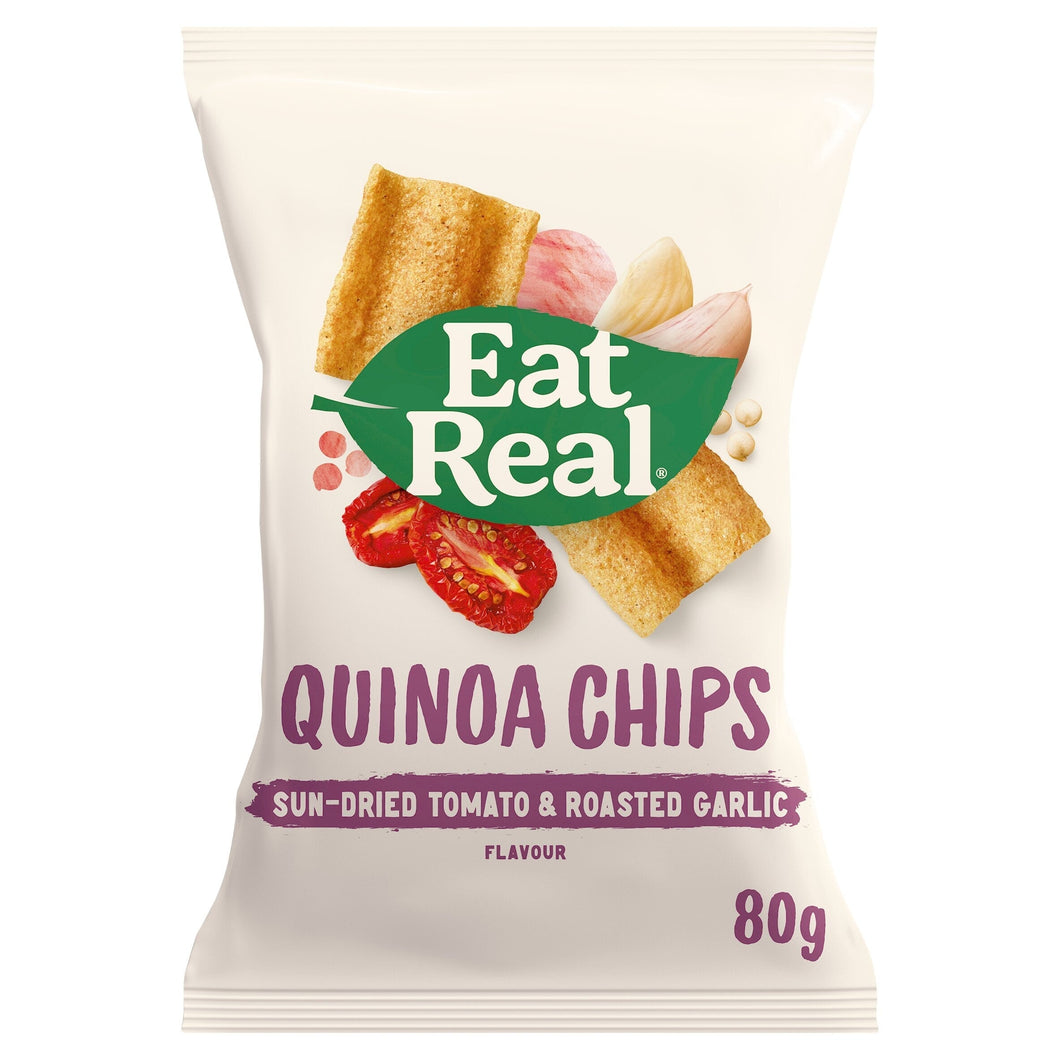 Eat Real Sun Dried Tomato And Roasted Garlic 80g