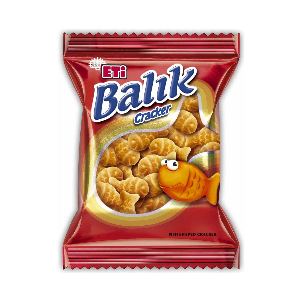 Eti Balik Cracker Fish Shape 110g